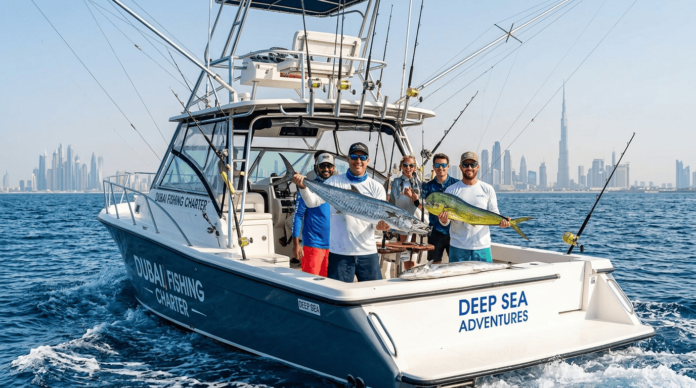 fishing charter Dubai