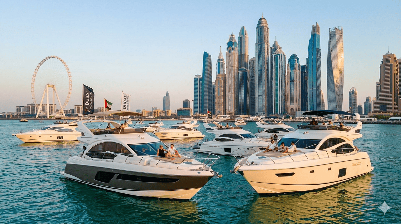 New Year's Eve yacht Dubai
