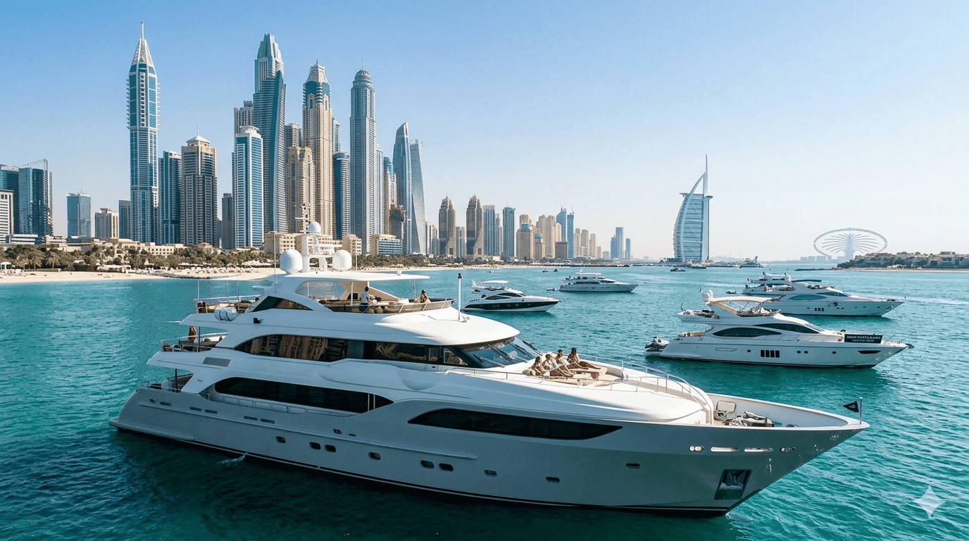 water sports yacht Dubai
